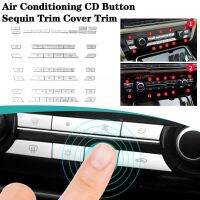 【CW】 Car Air Conditioning Buttons Decoration Cover Trim F10 F18 F07 F06 F12 F13 5 6 7 5GT T7B2