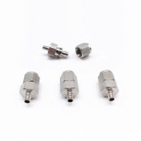 304 Stainless steel Fast twist Fitting OD 4/6/8/10/12mm Hose to M5 M6 M8 M10 M12 Quick Screw Joint Coupler Connector