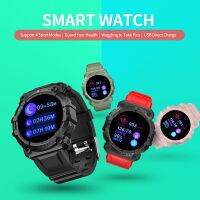 ▥ Smart Watch for Android iOS Phones Activity Tracker Heart Rate Sleep Monitor Music Control Waggling to Take Pics Black