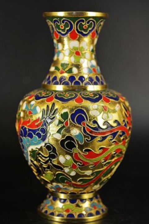 มังกรเคลือบ-cloisonneทองแดงจีนและดอกไม้ฟีนิกซ์แจกันที่สวยงาม-heyuan-ในอนาคต