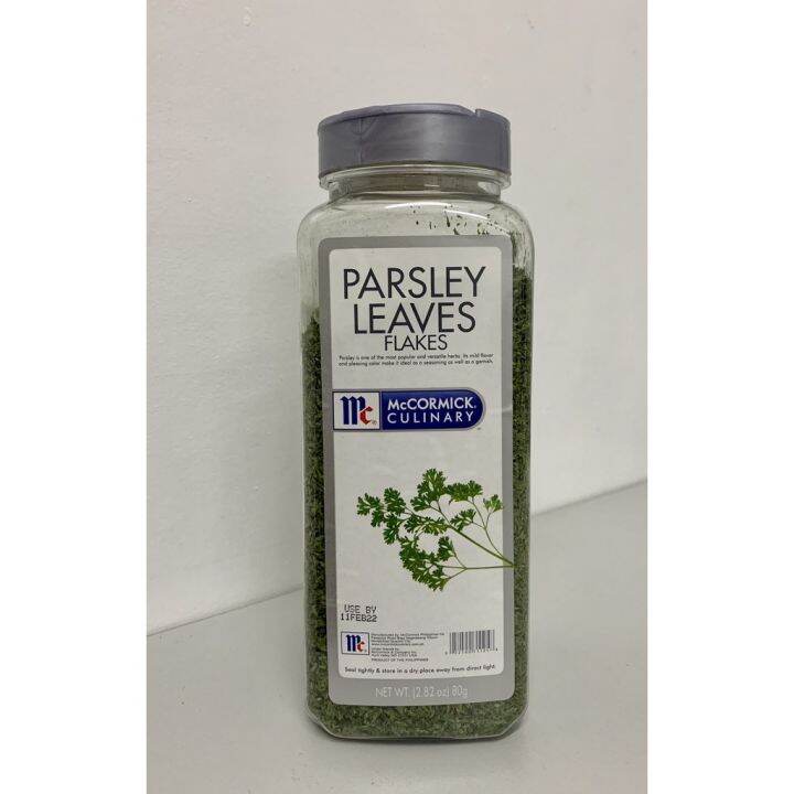 McCormick Parsley Leaves Flakes 80g | Lazada PH