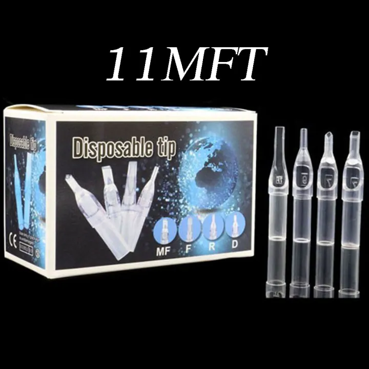 11mft-tattoo-plastic-tip-ปลายกระบอกเข็มสักพลาสติกใช้แล้วทิ้ง-1-กล่อง-50-ชิ้น-disposable-tattoo-tips