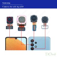 ต้นฉบับกล้องด้านหน้าด้านหลังสำหรับ S Amsung G Alaxy A32 A325F ด้านหน้าด้านหลัง S Elfie กลับกล้องโมดูล F LEX เปลี่ยนอะไหล่
