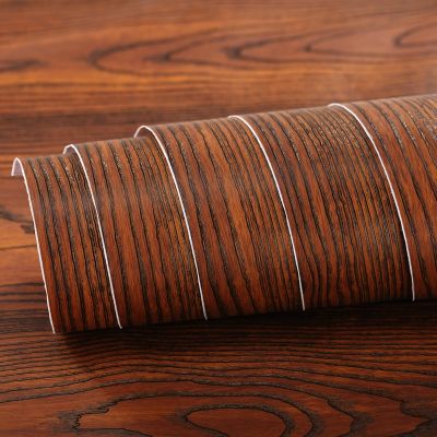 pvc self adhesive sticker Rosewood 3d wood wallpaper forest chiffonnier self adhesive paper waterproof boeing film furniture