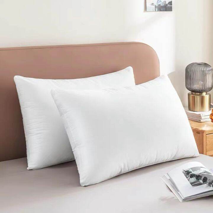 WARM Brand 1PCS/2PCS pillow（unan） 18X28 inch white hotel highquality pillow, highquality