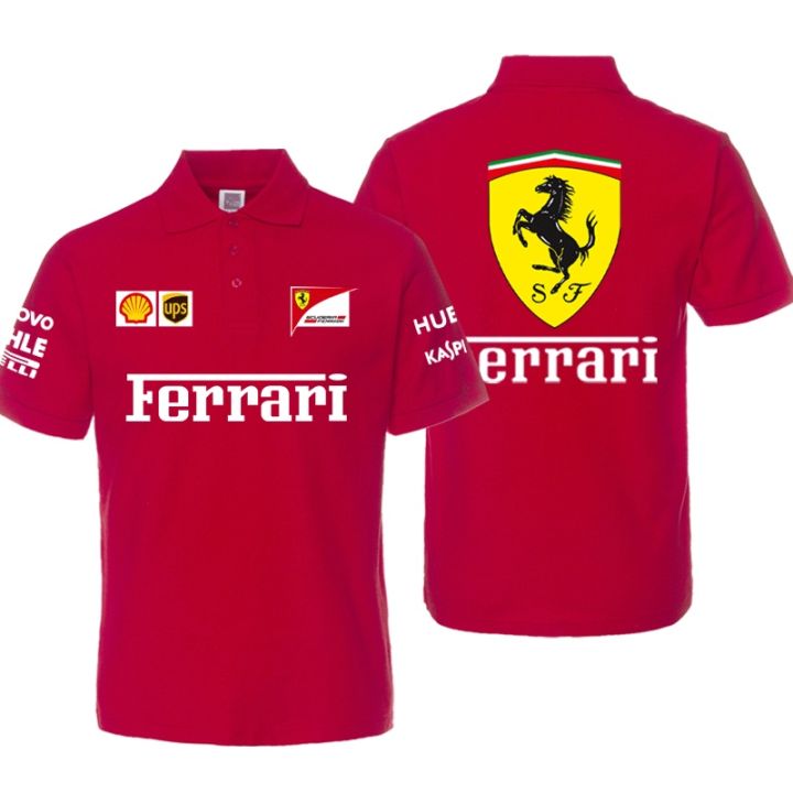 Charles Leclerc Driver T-Shirt 2023 - Scuderia Ferrari F1 - Red XL