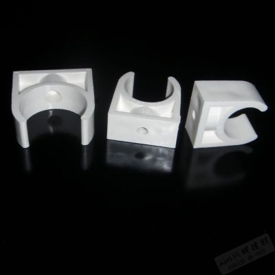 ✐✤ 10pcs Diameter 16mm 20mm 25mm 32mm Plastic PPR Single U Clamp Holder for Hot Cold Water Pipe Tube