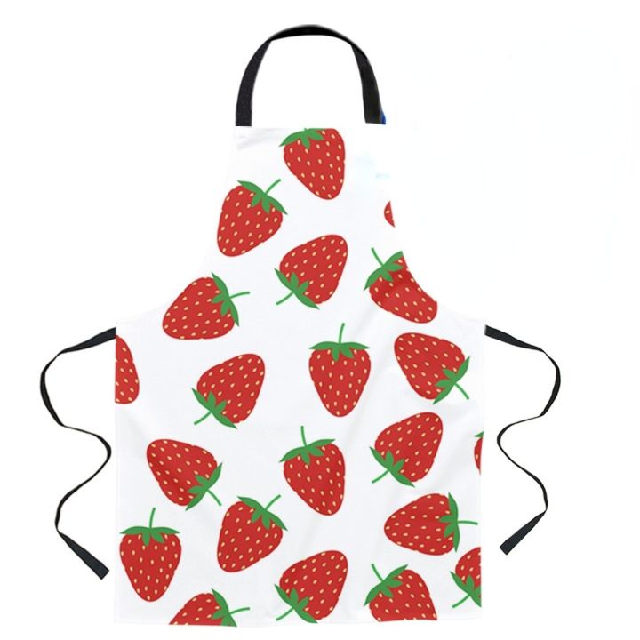 fruit-strawberry-wood-grain-retro-apron-kitchen-home-cleaning-apron-haircut-apron-cooking-accessories-female-apron-delantal-chef