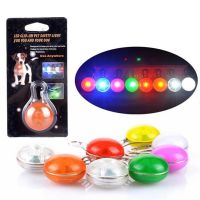 卐  pet Night Safety LED FlashlightPush Button Switch Glow In The Dark Bright Pets Supplies Accessories Cat Dog Collar Leads Lights