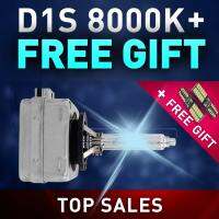 แต่งรถหลอดไฟ D1s 35W 1คู่ไฟ Hid เปลี่ยนไฟไฟหน้ารถเรืองแสง8000K