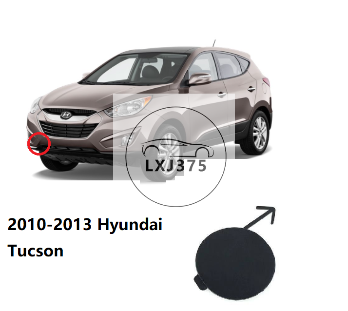 Hyundai Tucson 2010 2011 2012 2013 2014 2015 Front Bumper Towing Cover