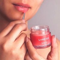 สินค้าราคาถูกสุด ๆ ลิปสลีปปิ้งมาร์ส Laneige Lip Sleeping Mask [Berry] สีชมพู 20g