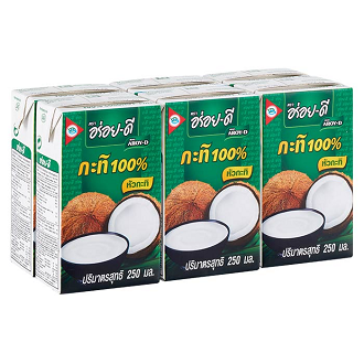 อร่อยดี-กะทิยูเอชที-250ml-แพค6