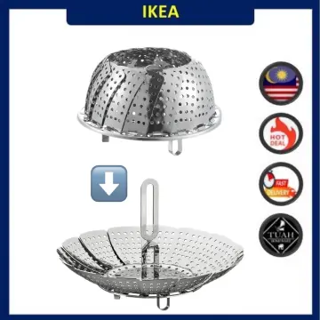 KLOCKREN steamer insert, stainless steel - IKEA