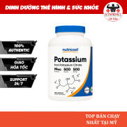NUTRICOST POTASSIUM CITRATE 500 VIÊN