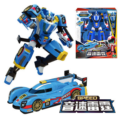 [COD] พี่น้อง Tuobao X หุ่นยนต์รถมินิพอดี Mecha Warrior Super Ace Boy ของเล่นแปลงร่างสำหรับเด็ก