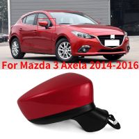 สาย5/8 CAPQX สำหรับ Mazda 3 Axela 2014 2015 2016ด้านนอกกระจกมองหลังมองหลังกระจกมองหลังประกอบกระจกตรวจฟัน