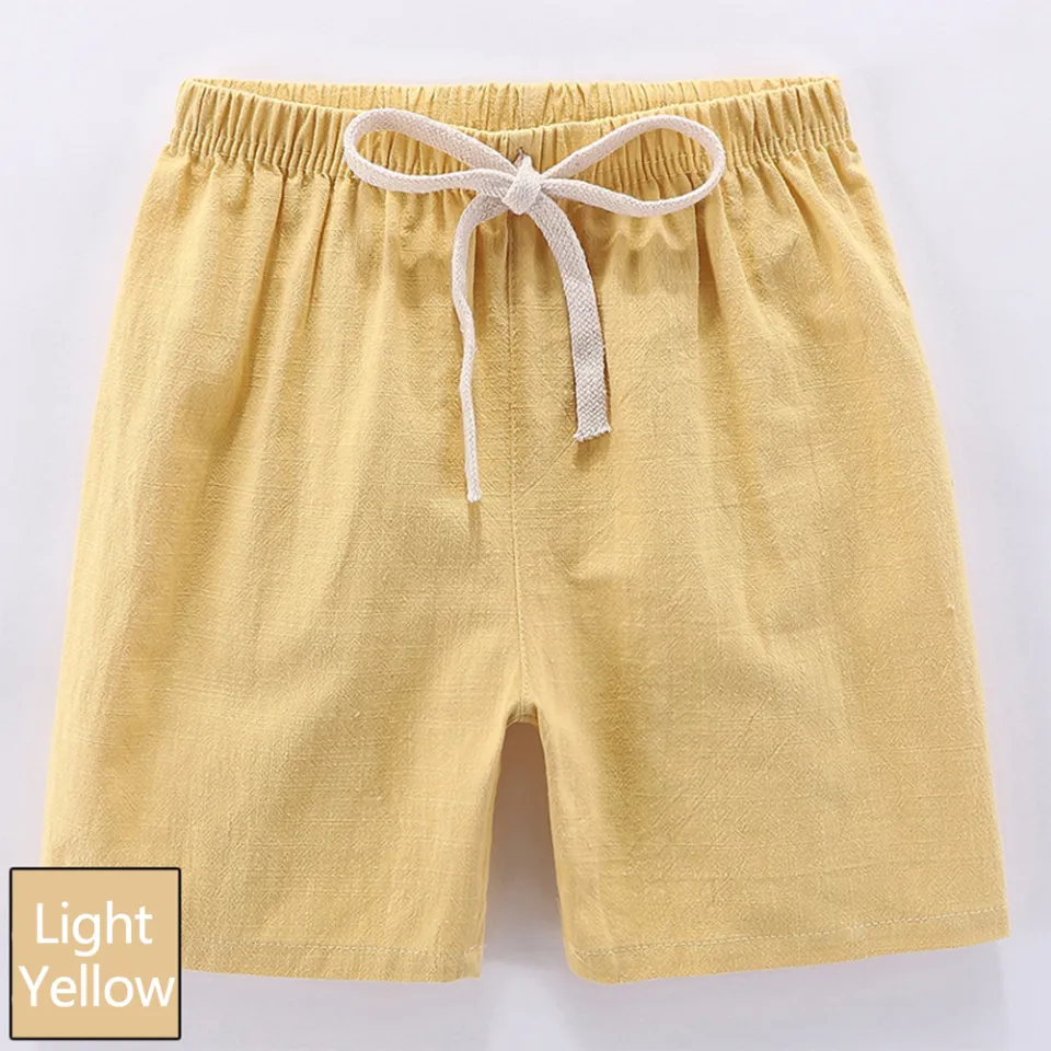 Baby Boys Girls Shorts Summer Casual Short Pants Solid Color