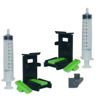 hyfvbujh◘  CISS Ink cartridge clips Clamp Absorption Clip Pumping Refill With 10ML Syringe Kits Printer