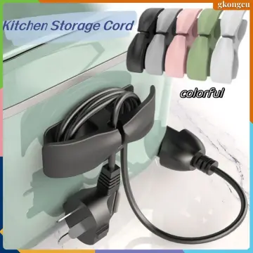 Cord Organizer For Kitchen Appliances On Silicone Cord Holder Wrap