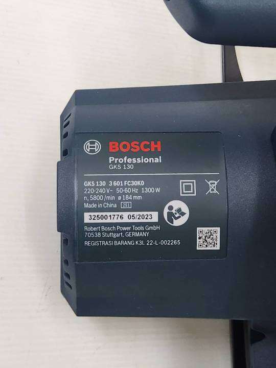 เลื่อยวงเดือนไฟฟ้า-ขนาด-7นิ้ว-185mm-กำลัง-1300วัตต์-ยี่ห้อ-bosch-รุ่น-gks-130-รับประกัน-1ปี-new-model-2023