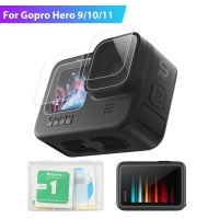 Camera Lens Tempered Glass Film For Gopro Hero 9/10/11 HD Screen Protector Dustproof Protective Film Camera Accessorie