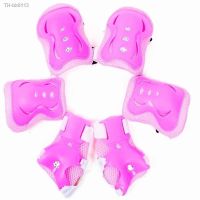 ► 6pcs/set Children Outdoor Sports Protective Gear Knee Elbow Pads Riding Wrist Guards Roller Skating Kids Safety Protection