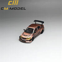 LICM รุ่น1:64 Mitsubishi Lance EvoIx ครบรอบสีดำโมเดลรถ