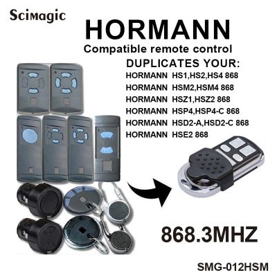 【On Sale】 รีโมทคอนโทรลประตูระยะไกล Clone สำหรับ Hormann Hsm2 Hsm4 Hs1 Hs2 Hs4 Hse2 Hsz1 Hsz2 Hsp4 868