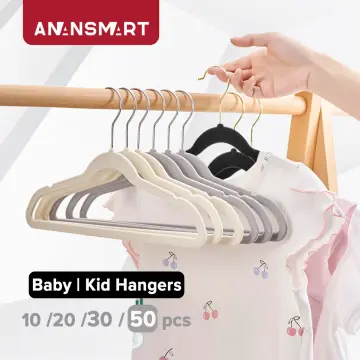Dropship Non Slip Velvet Clothing Hangers, 100 Pack to Sell Online