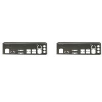 4X I/O Shield Back Plate for B250C B75 12USB B75 8USB Mining Motherboard IO Baffle Chassis Bracket