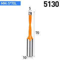 Huhao 1Pc อัพเกรดขนาดดอกเราเตอร์ความยาวรวม4มม.-15มม. ดอกสว่านเจาะงานไม้70มม. สำหรับหัวเจาะไม้คาร์ไบด์