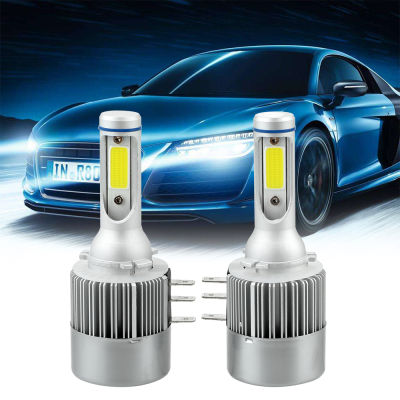12V 24V H15 Bulb LED Lamp Car Headlights Running Lights Accessories for Audi A6 A5 Q7 BMW Serie 2 Benz VW Jetta Golf GTi Tiguan