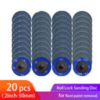 【cw】2";Zirconia Quick Change Sanding Discs Roll Lock R-Type Sandpaper Asive Disc 50mm 14"; Holder paint Rust removalhot