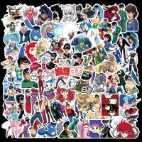 hotx【DT】 10/50/100pcs Cartoon YuYu Hakusho Anime Stickers Vinyl Graffiti Luggage Notebook Laptop Decals