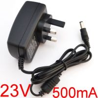 UK AC 100V-240V DC 23V 500mA Switching Power Supply adapter 0.5A Plug 5.5mm US EU UK selectable plugs