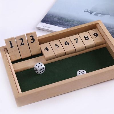 Digital Players Board Family Games Shut The Box Club Drinking Game Entertainment Party Toys For Children