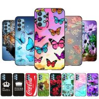 Case For Samsung Galaxy A52 A52S 5G 4G Case Back Cover Black Tpu king queen tiger