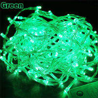 String Light 200LED 20M ChristmasWeddingParty Decoration Lights Garland AC 110V 220V Outdoor Waterproof Led Lamp 9 Colors Led