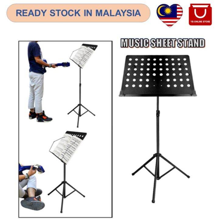 Conductor Orchestral Music Sheet Stand Menu Choir Song Guitar Singer