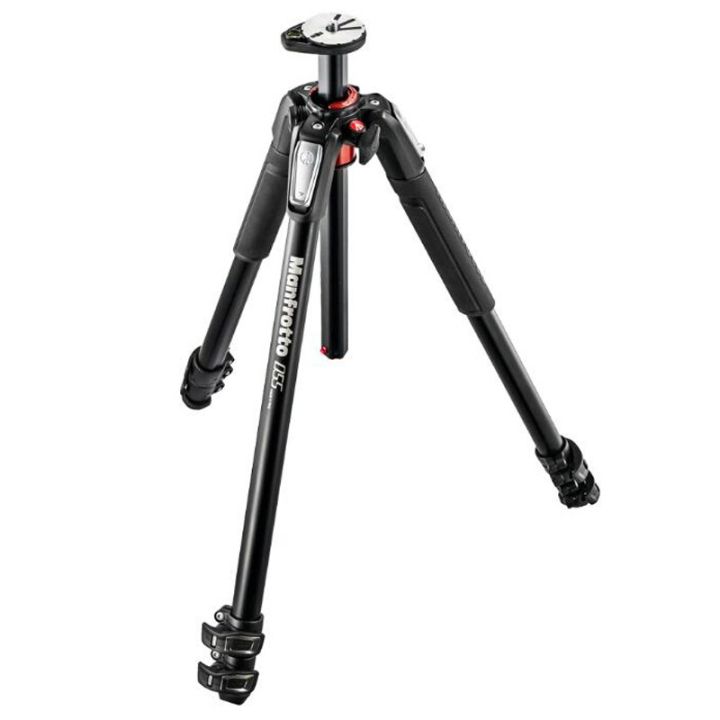 manfrotto-mt055xpro3สามขา-slr-ไมโครกล้องไมโครอุปกรณ์ยึดกล้องแกนกลางขาตั้งกล้องแนวนอน