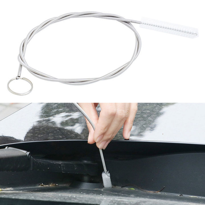 ZTHOME Car Styling Sunroof Door windshield Cleaning brush drain