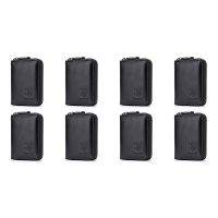 8X Leather Men Wallet Card Pack Zipper Card Case Holder Credit Card Bag Short Coin Purse Black