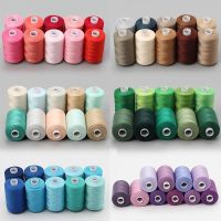 【YD】 10 Spools/Lot Color Polyester Sewing Thread 1000 Yards 402 Suitable Needlework Machine