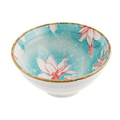 Japanese Household Rice Bowl Children Eating Tableware Small Soup Ceramic Bolw Handpainted Under Glazed Bolw Made In China