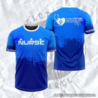 【ready Stock】nurse Jersey Dryfit Shirt - Full Sublimation Shirt for Men &amp; Women comfortable