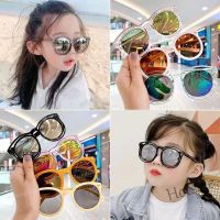 【hot sale】✿ D03 Children shade Round Sunglasses Boys Girls Outdoor sunshade Fashion Cute Cartoon UV Protection Eyeglasses Kids colourful Sunglass