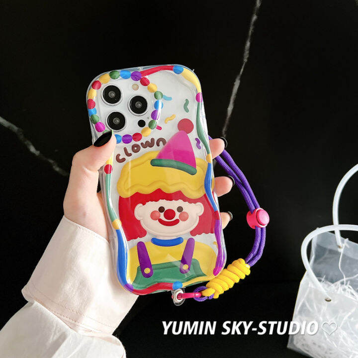 joker-girl-case-สำหรับ-iphone14promax-ตลก-graffiti-case-สำหรับ-iphone13-สีม่วง-lanyard-case-สำหรับ-iphone11promax-stereo-curve-case-สำหรับ-iphone12promax