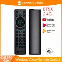 FOR G20 BTS Plus G20S PRO Wireless Voice Remote Control Backlit Smart Air Mouse Gyroscope IR Learning BT5.0 for Android TV BOX