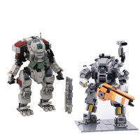 BuildMoc Scorch Titan และ Ion-Class Titan จาก Titanfall หุ่นยนต์รุ่น Mecha ชุด Building Blocks ของเล่น DIY สำหรับเด็กคริสต์มาสของขวัญ